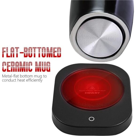 Coffee Warmer & Mug Set, Cup Heater for Desk Temperature Control &Smart Auto Off - Picture 4 of 7